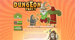 Desktop Screenshot of dungeon-party.net
