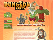 Tablet Screenshot of dungeon-party.net